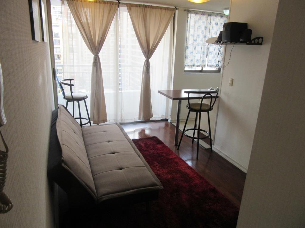 Departamento Paseo Bulnes Metro La Moneda Apartment Santiago Luaran gambar