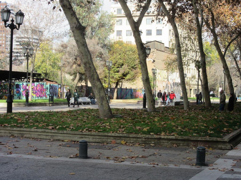 Departamento Paseo Bulnes Metro La Moneda Apartment Santiago Luaran gambar